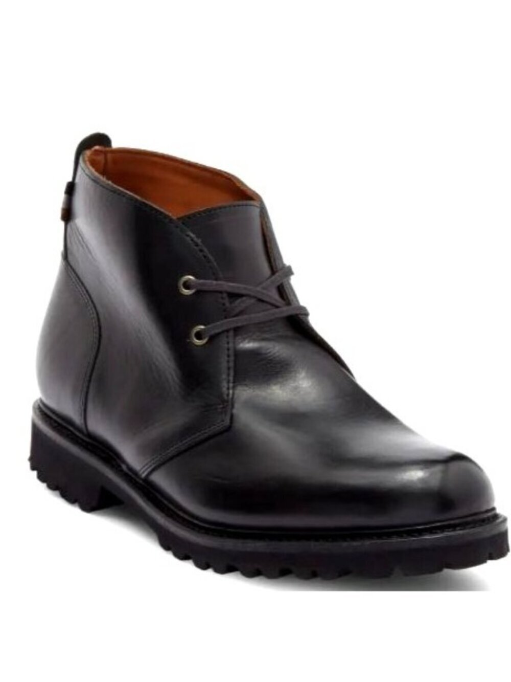 Allen Edmonds Mens Black Leather Chandler Lug Sole Chukka Boot Sz 9.5 D New